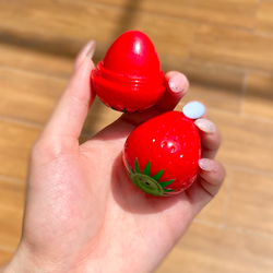 بالم لب توت فرنگی (حرارتی صورتی)💕🍓