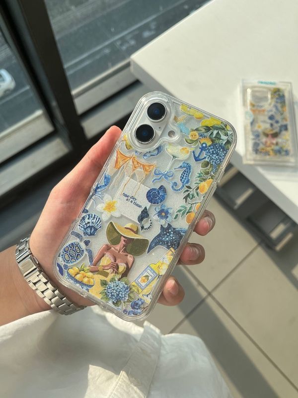 قاب آیفون تابستانی Yellow Summer Shine☀️
