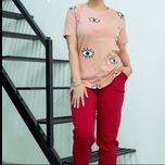 ست راحتی خانگی طرح چشم