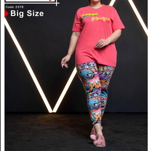 ست رنگی سایز بزرگ ترک