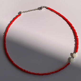 گردنبند کریستالی   کد:21