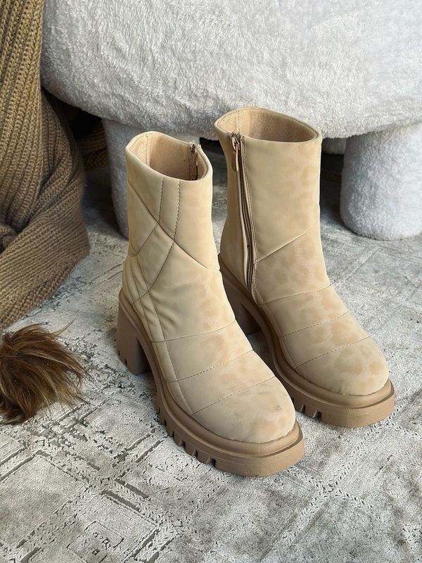 نیم بوت فشن پلنگی