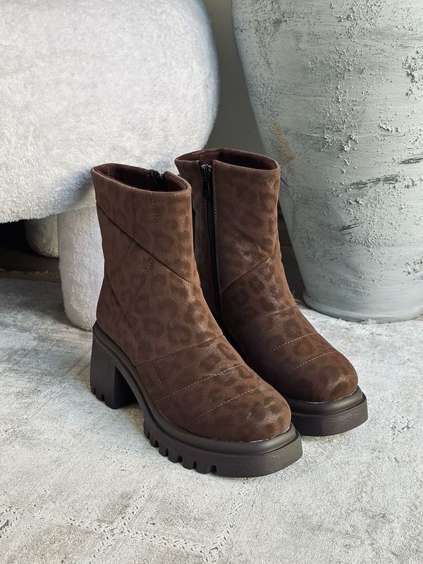 نیم بوت فشن پلنگی