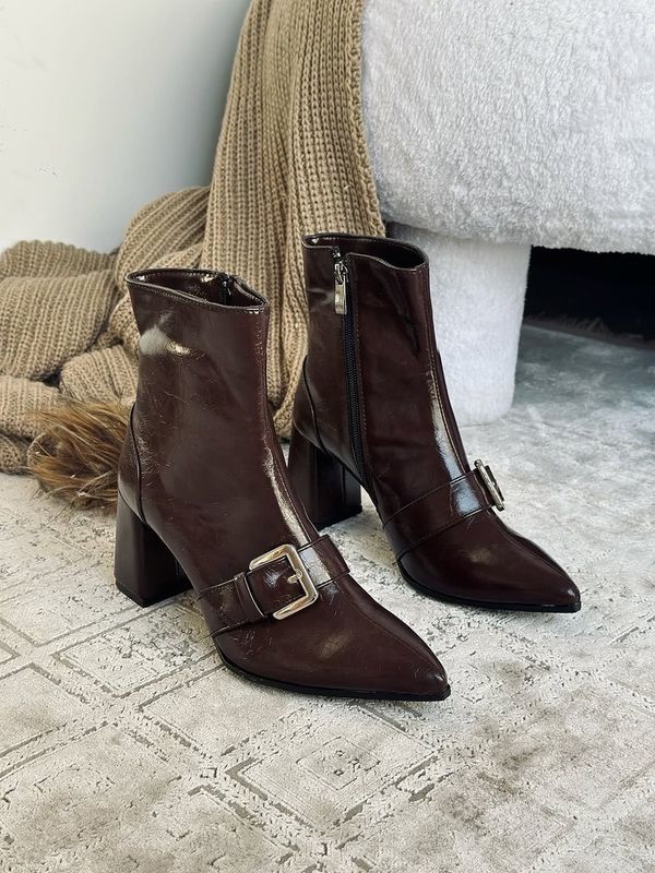 نیم بوت مجلسی کمربندی