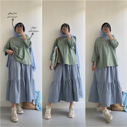 دامن چین دار