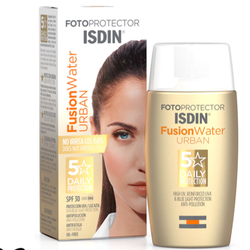 کرم ضد آفتاب ایزدین اوربان فیوژن واتر  ISDIN Fusion Water Urban SPF30 50ml