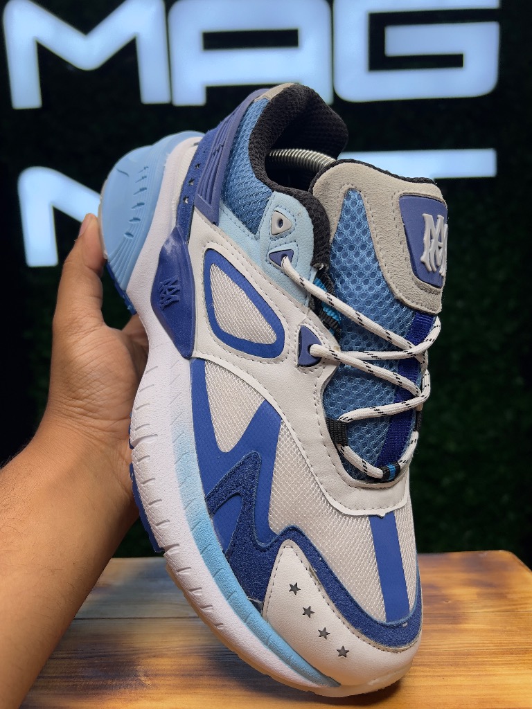 کتونی AMIRI سفید آبی