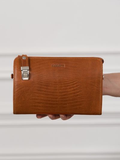 کیف دستی چرم طبیعی کدb157