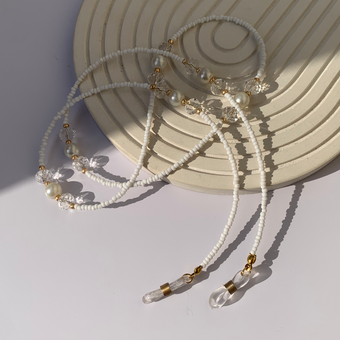 بندعینک منجوق کریستال   کد:656