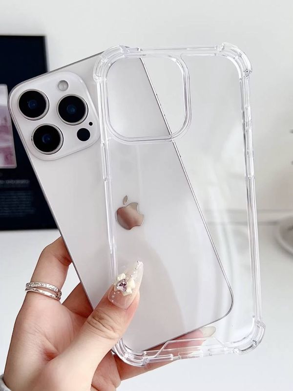 قاب آیفون هیبرید شفاف▫️