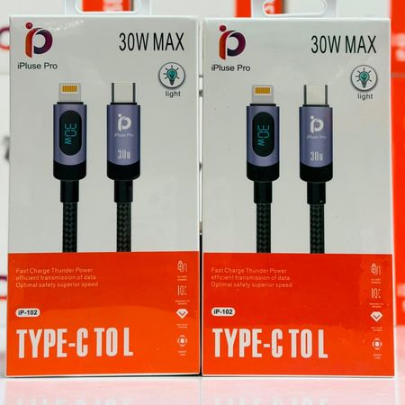 کابل شارژ ایفون آی‌پلاس پرو مدل iP-102