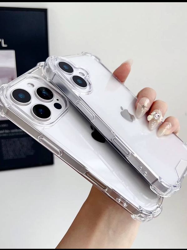 قاب آیفون هیبرید شفاف▫️