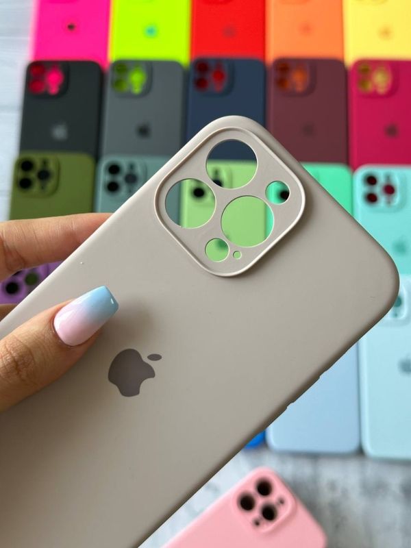 قاب آیفون سیلیکونی زیربسته محافظ دوربین دار❤️