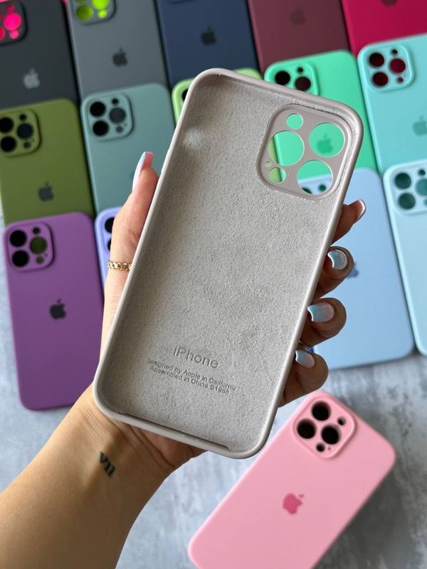 قاب آیفون سیلیکونی زیربسته محافظ دوربین دار❤️