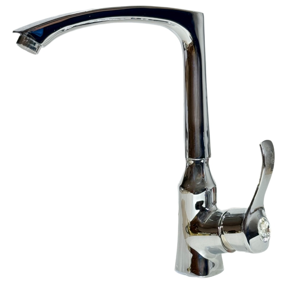 شیر ظرفشویی مدل کسری کروم (5 سال گارانتی)