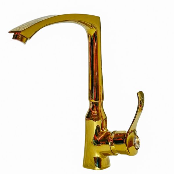 ست شیرآلات 4 تکه مدل کسری طلایی (5 سال گارانتی + ارسال رایگان)