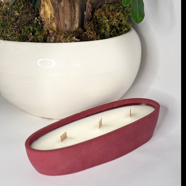 شمع قایقی کوچک - ساده