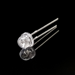 ال ای دی کلاهی سفید 5mm ( پک 5 عددی )