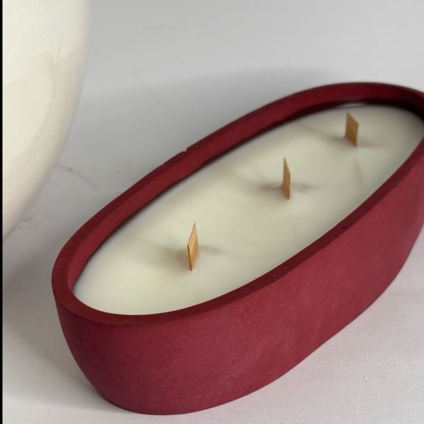 شمع قایقی کوچک - ساده