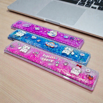 خط کش آکواریومی طرح گربه 20 سانتیمتری