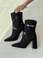 نیم بوت ضربدی پاشنه 9سانت