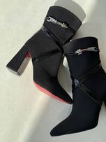 نیم بوت ضربدی پاشنه 9سانت