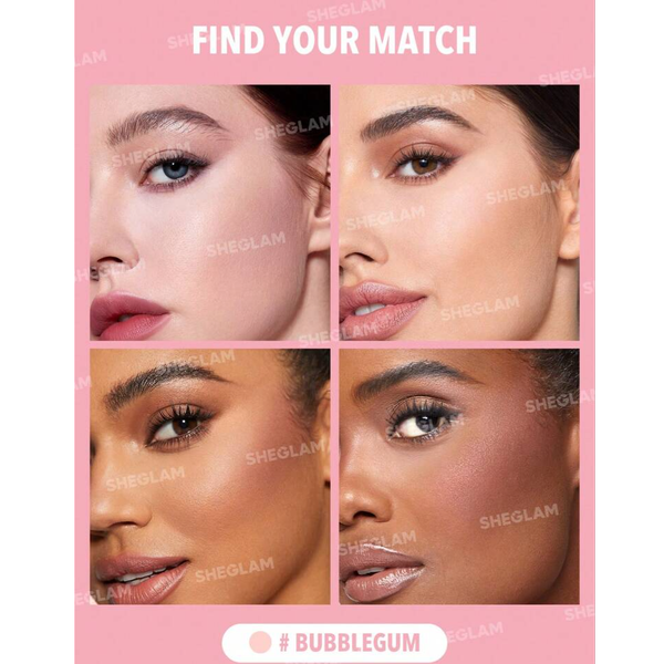 پودرفیکس دوکاره صورتی مدل Insta Ready