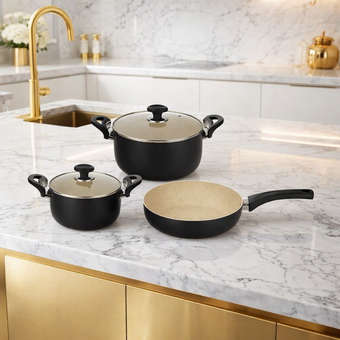 سرویس پخت و پز 5 پارچه عروس سری پارمیس