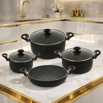 سرویس پخت و پز 7 پارچه عروس مدل سارا