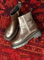 نیم بوت عاجدار بغل زیپ