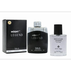 ادوپرفیوم مردانه بالرینا مدل منوت لجند با رایحه خنک حجم 100 میل به همراه عطر جیبی مردانه وودی سنس مدل Legend حجم 30 میل