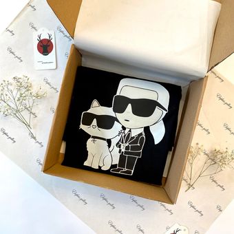 تیشرت طرح Karl مدل TS.KRL.002