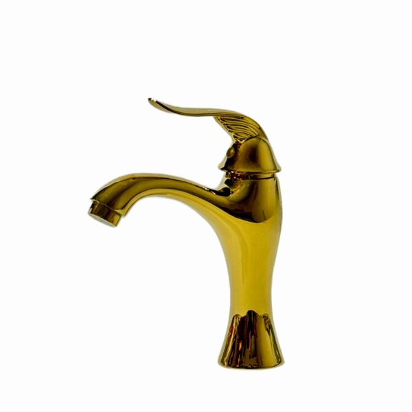 ست شیرآلات 4 تکه مدل سزار طلایی (5 سال گارانتی+ ارسال رایگان)