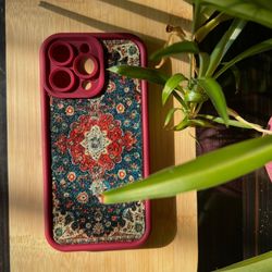 قاب های گوشی طرح فرش مناسب iphone 15 promax