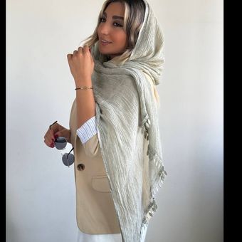 شال مزونی چروک سنگشور