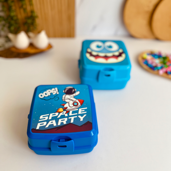 ظرف غذای کودک هوبی لایف مدل Space Party کد 021175