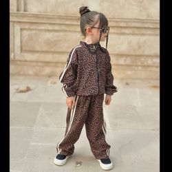 سوییشرت شلوار پلنگی