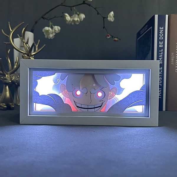 تابلو لایت باکس انیمه ای لوفی وانپیس | One Piece Monkey D. Luffy Light Box