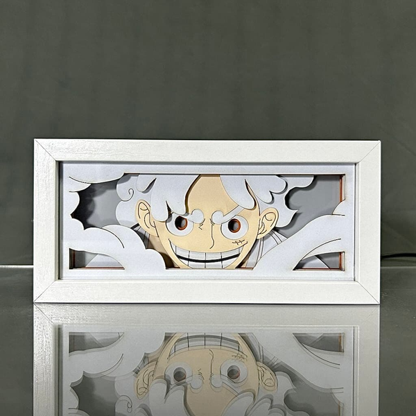 تابلو لایت باکس انیمه ای لوفی وانپیس | One Piece Monkey D. Luffy Light Box