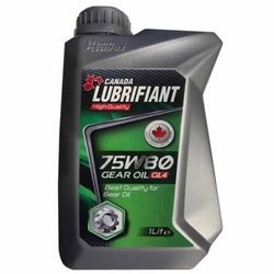 روغن گیربکس خودرو لوبریفنت کانادا مدل SAE 75W-80 حجم 1 لیتر