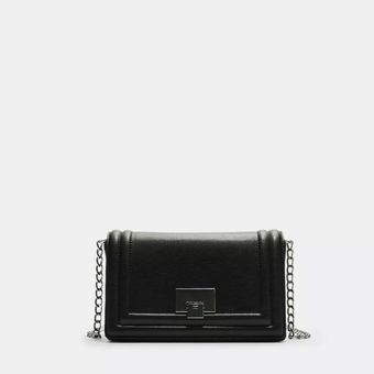 کیف دوشی مشکی  استرادیواریوس  کد 0182  (Stradivarius)