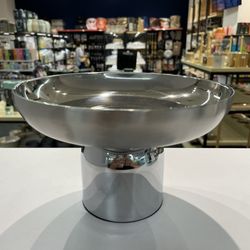 شیرینی خوری 2جداره پایه دار استیل