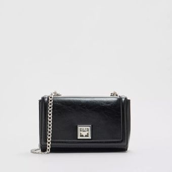 کیف دوشی مشکی استرادیواریوس  کد 0180  (Stradivarius )