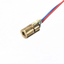 ماژول لیزر نقطه‌ای قرمز 5 ولت توان 5mW قطر 6mm