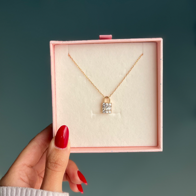 گردنبند ژوپینگ مدل قفل