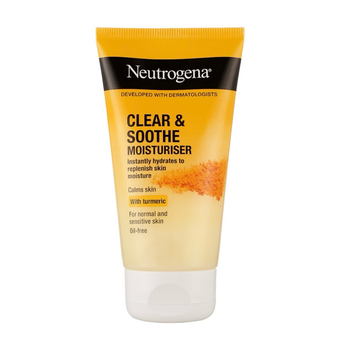 کرم مرطوب کننده نیتروژنا تیوپی زردچوبه   |  Neutrogena Clear and Soothe Tube