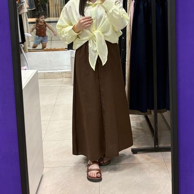 دامن لینن فون راسته