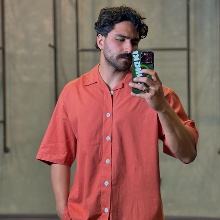 سری 4عددی پیراهن لنین کوتاه انگلیسی کد 3129