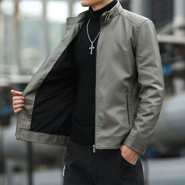 کاپشن چرم وارداتی کیفیت عالی درجه یک