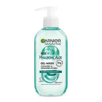 ژل شستشوی آلوئه‌ورا طراوت‌بخش گارنیر Garnier SkinActive Aloe Refreshing Gel Wash